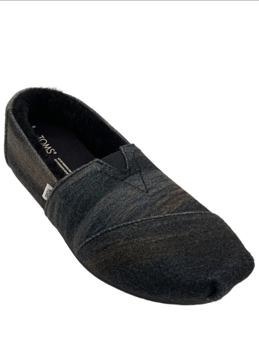 Toms Men's Charcoal Gray Slip-On Loafer